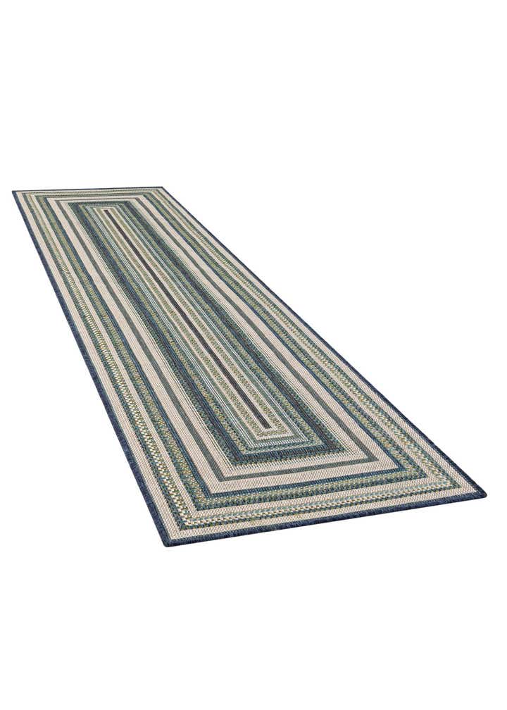 2' 7 x 10' Easy-Clean Baja Indoor / Outdoor Runner Rug