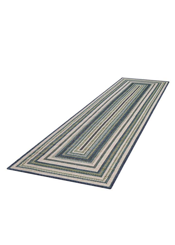 2' 7 x 10' Easy-Clean Baja Indoor / Outdoor Runner Rug