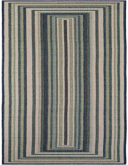 2' 7 x 12' Easy-Clean Baja Indoor / Outdoor Runner Rug