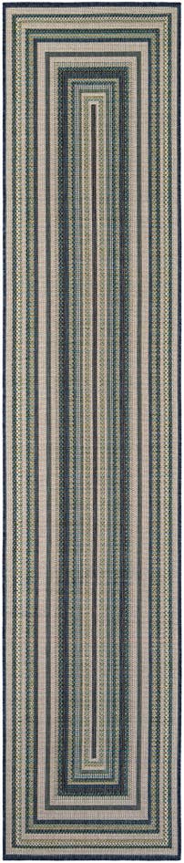 Detail image of 2' 7 x 12' Easy-Clean Baja Indoor / Outdoor Runner Rug