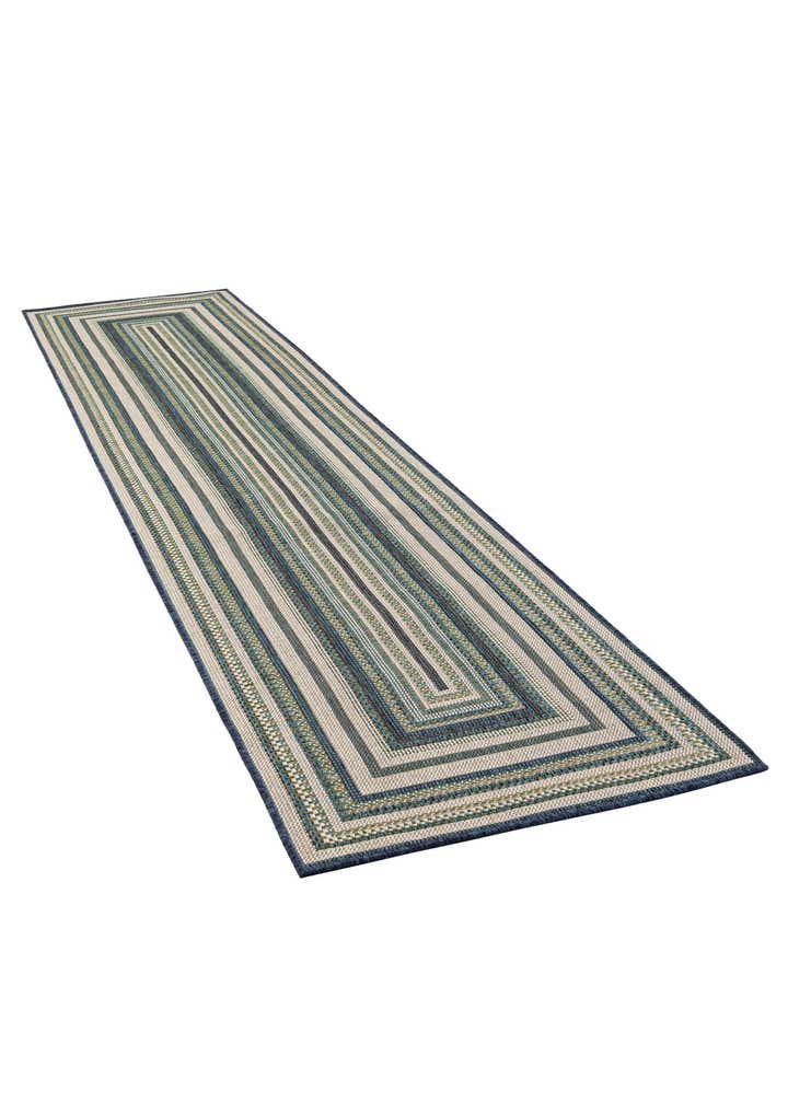 2' 7 x 12' Easy-Clean Baja Indoor / Outdoor Runner Rug