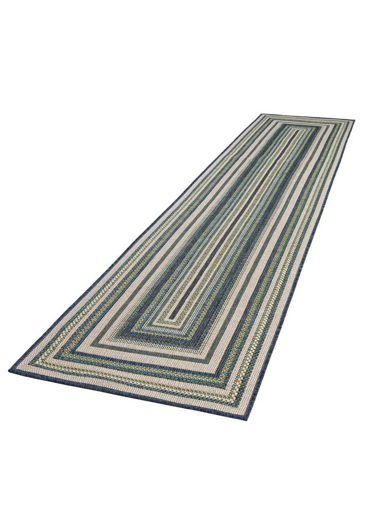 2' 7 x 12' Easy-Clean Baja Indoor / Outdoor Runner Rug