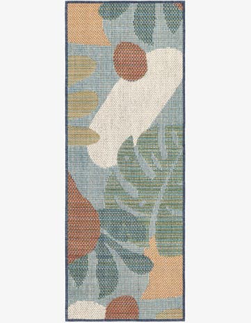 2' x 5' 1 Easy-Clean Baja Indoor / Outdoor Runner Rug