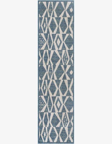 2' 7 x 10' Easy-Clean Baja Indoor / Outdoor Runner Rug