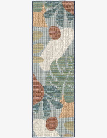 2' x 6' 1 Easy-Clean Baja Indoor / Outdoor Runner Rug