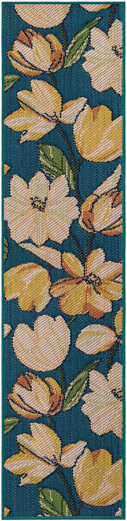 2' x 8'  Washable Baja Indoor / Outdoor Runner Rug