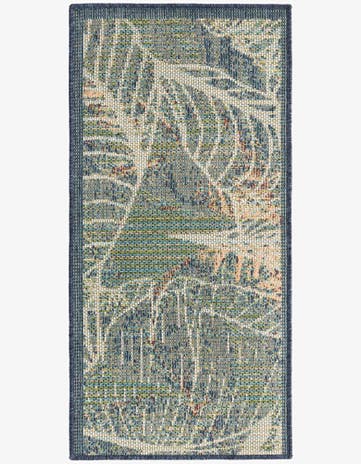 2' x 4' Easy-Clean Baja Indoor / Outdoor Runner Rug