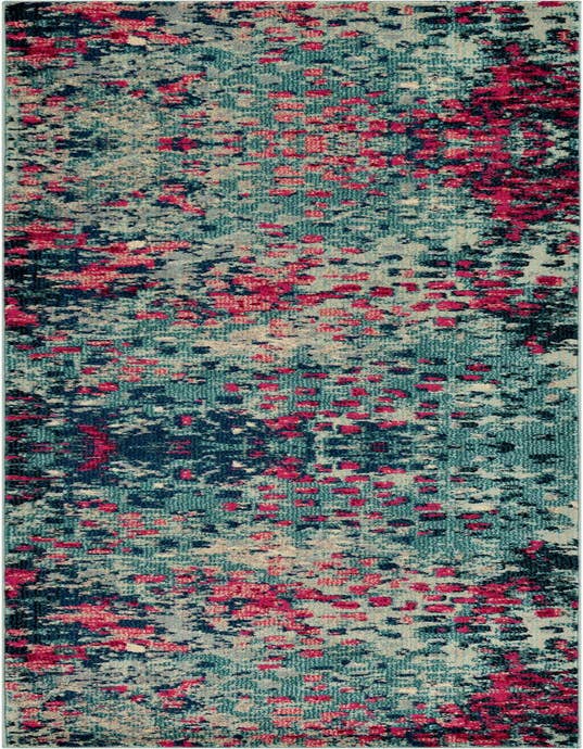 Detail image of 2' 7 x 10' Washable Barcelona Runner Rug
