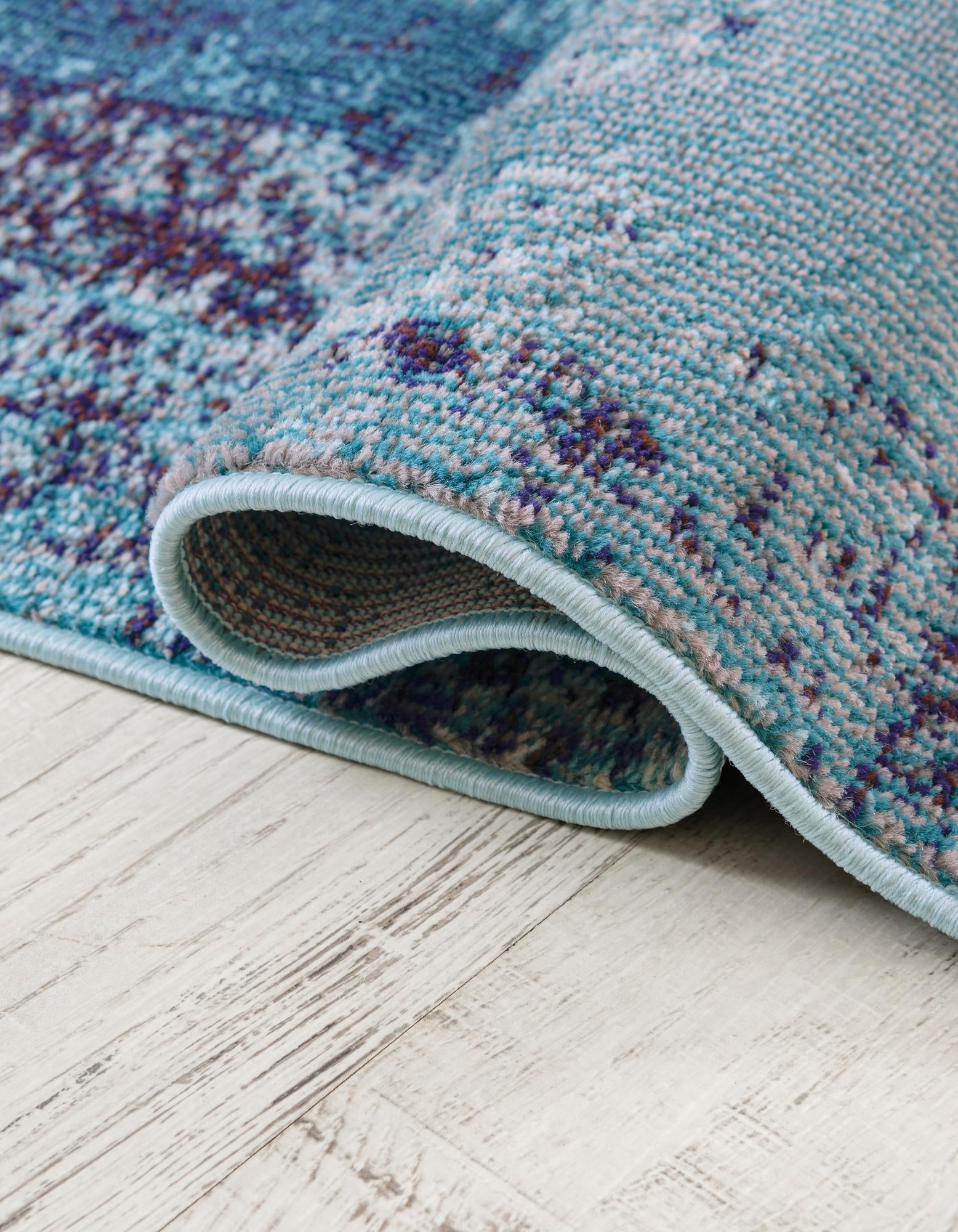 2' x 8' Washable Barcelona Runner Rug