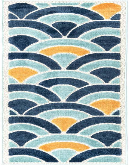 Detail image of 2' x 10' Easy-Clean Belize Indoor / Outdoor Runner Rug