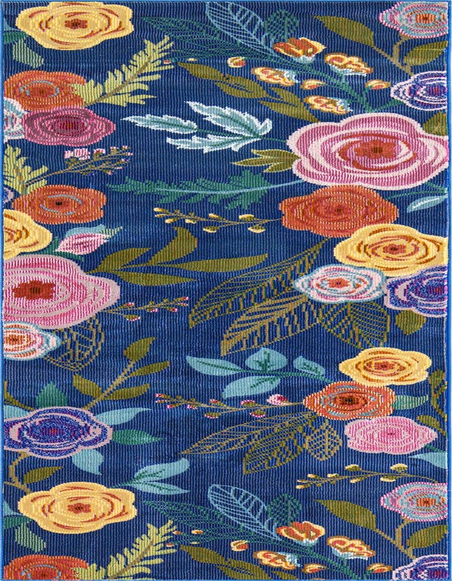 Detail image of 2' x 6' Blossom Runner Rug