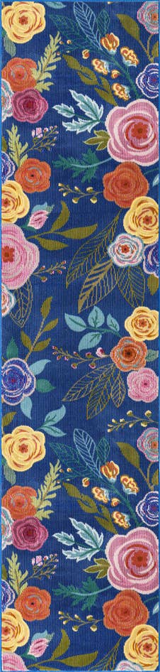 Detail image of 2' x 8' Blossom Runner Rug