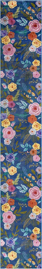 Detail image of 2' 7 x 16' 5 Blossom Runner Rug