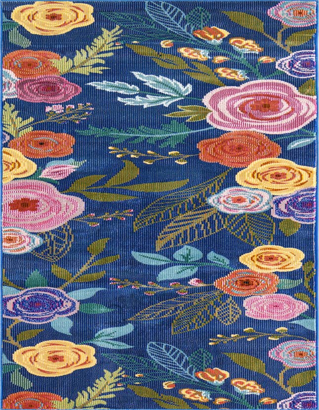 Detail image of 2' x 4' Blossom Runner Rug