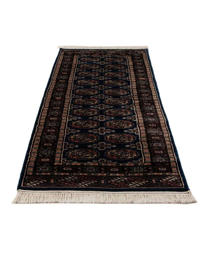 2' 2 x 6' 2 Hand Knotted Bokhara Oriental Wool Runner Rug