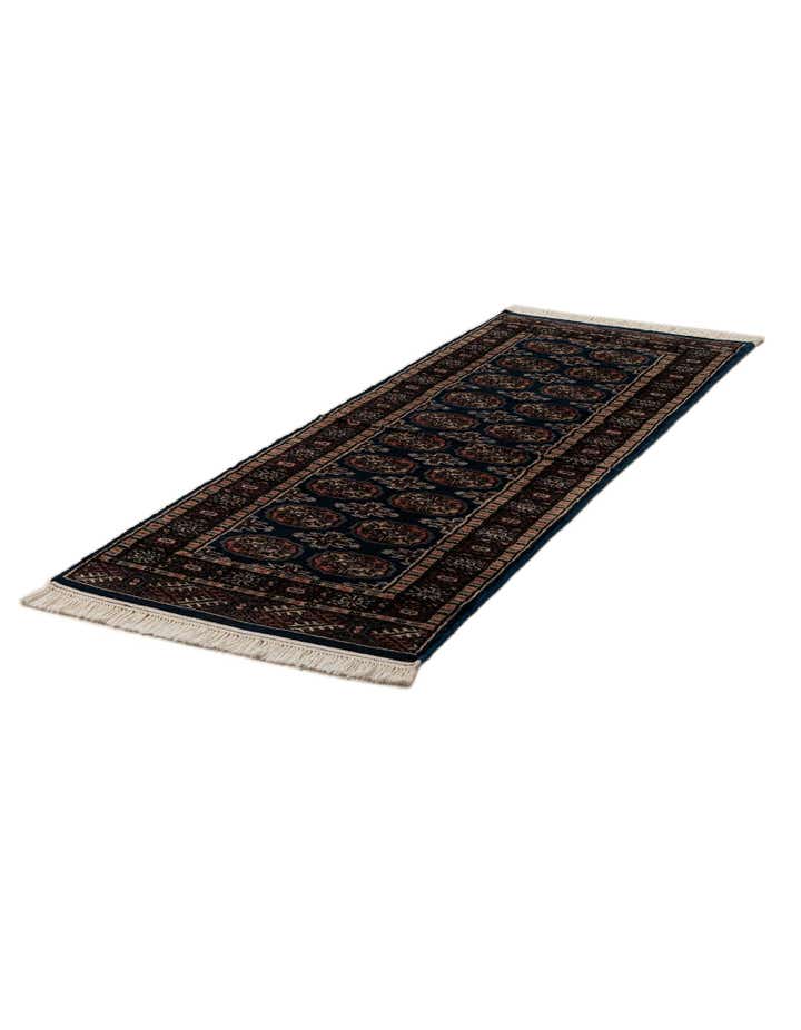 2' 2 x 6' 2 Hand Knotted Bokhara Oriental Wool Runner Rug