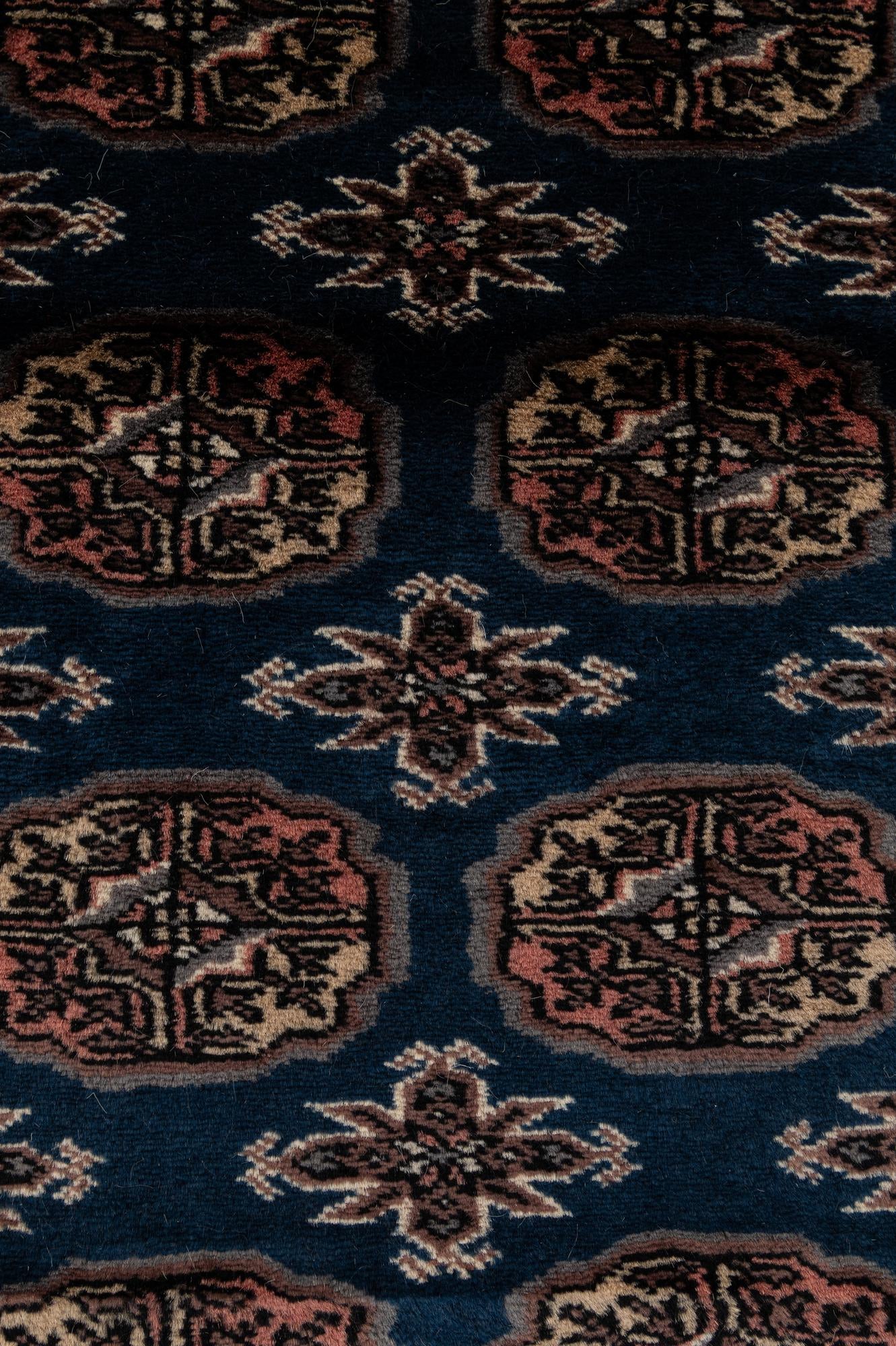2' 2 x 6' 2 Hand Knotted Bokhara Oriental Wool Runner Rug