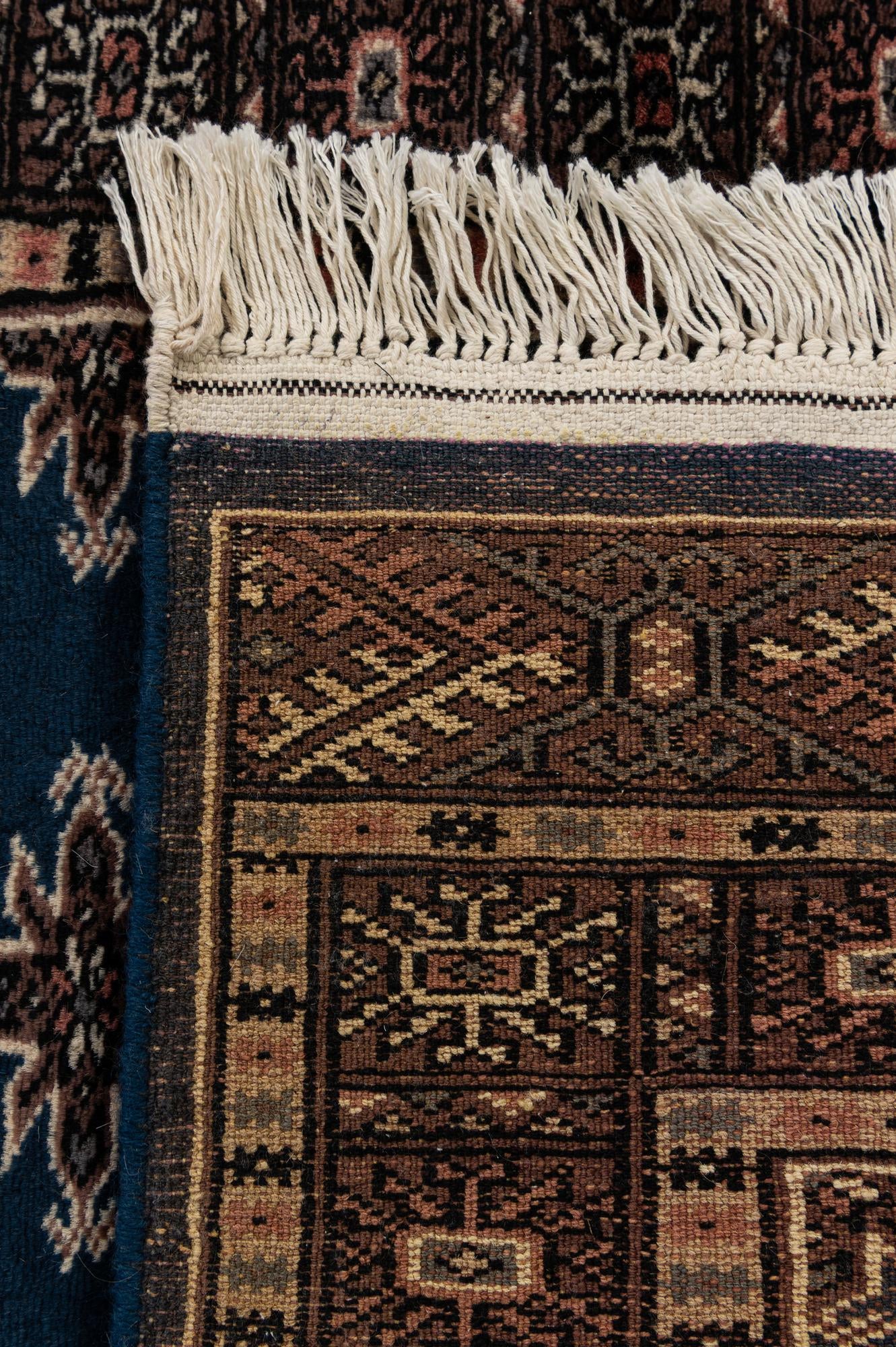 2' 2 x 6' 2 Hand Knotted Bokhara Oriental Wool Runner Rug