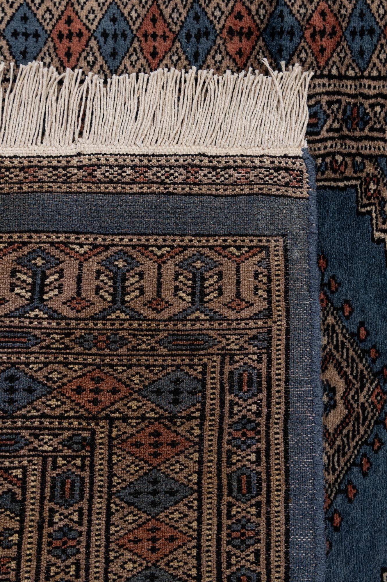 2' 8 x 8' 10 Hand Knotted Bokhara Oriental Wool Runner Rug