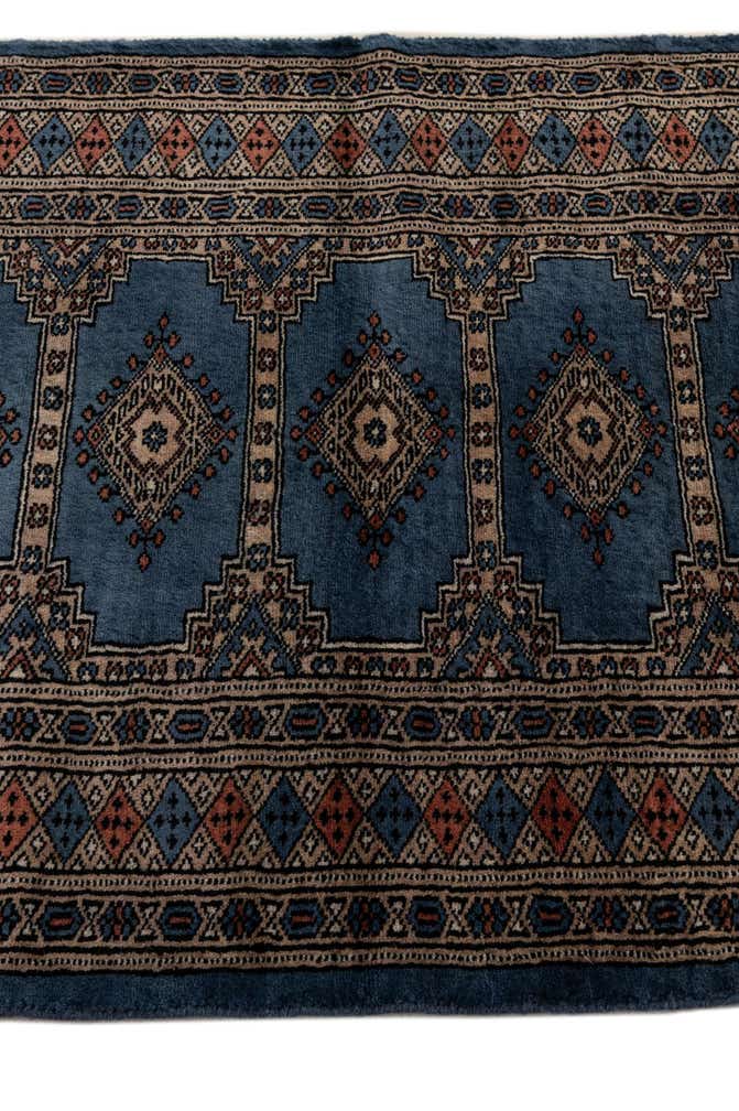 2' 8 x 8' 10 Hand Knotted Bokhara Oriental Wool Runner Rug