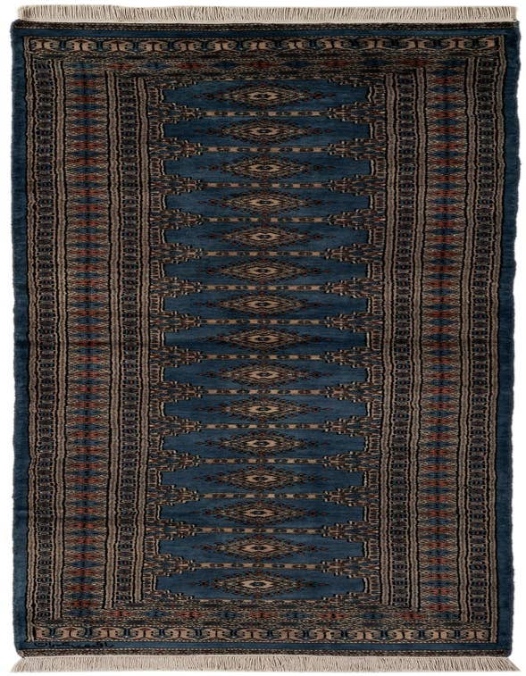 Detail image of 2' 8 x 8' 10 Hand Knotted Bokhara Oriental Wool Runner Rug