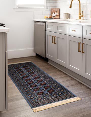 2' x 8' Bokhara Runner Rug
