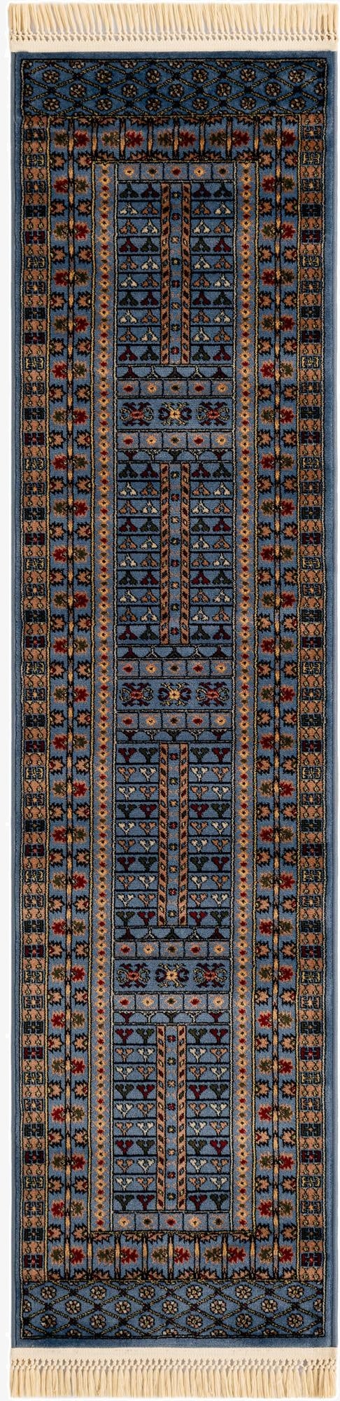 2' x 8' Bokhara Runner Rug