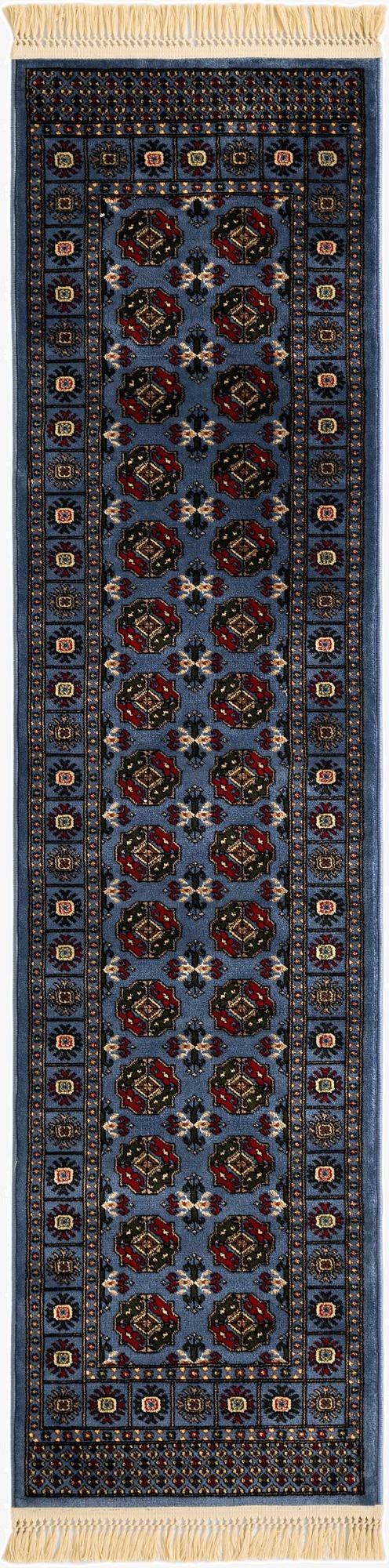 2' x 8' Bokhara Runner Rug