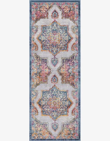 Blue Budapest Runner Rug