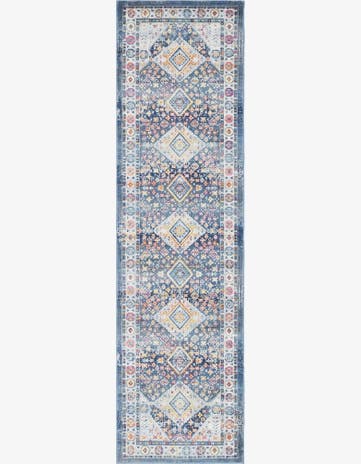 Blue Budapest Runner Rug