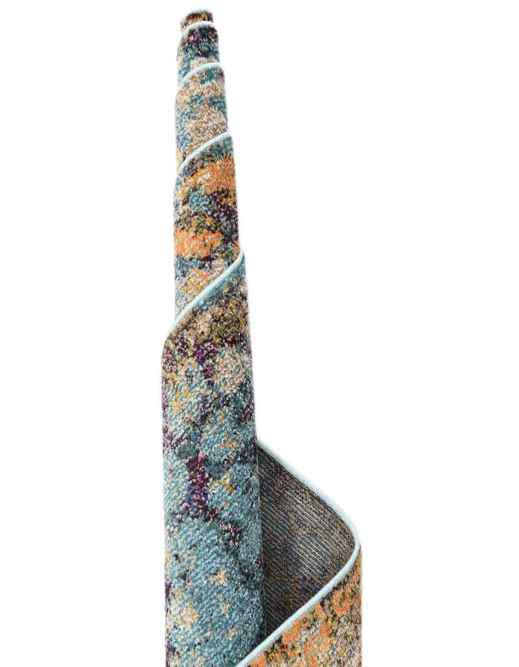 Detail image of 2' x 6' 9 Washable Carnevale Runner Rug