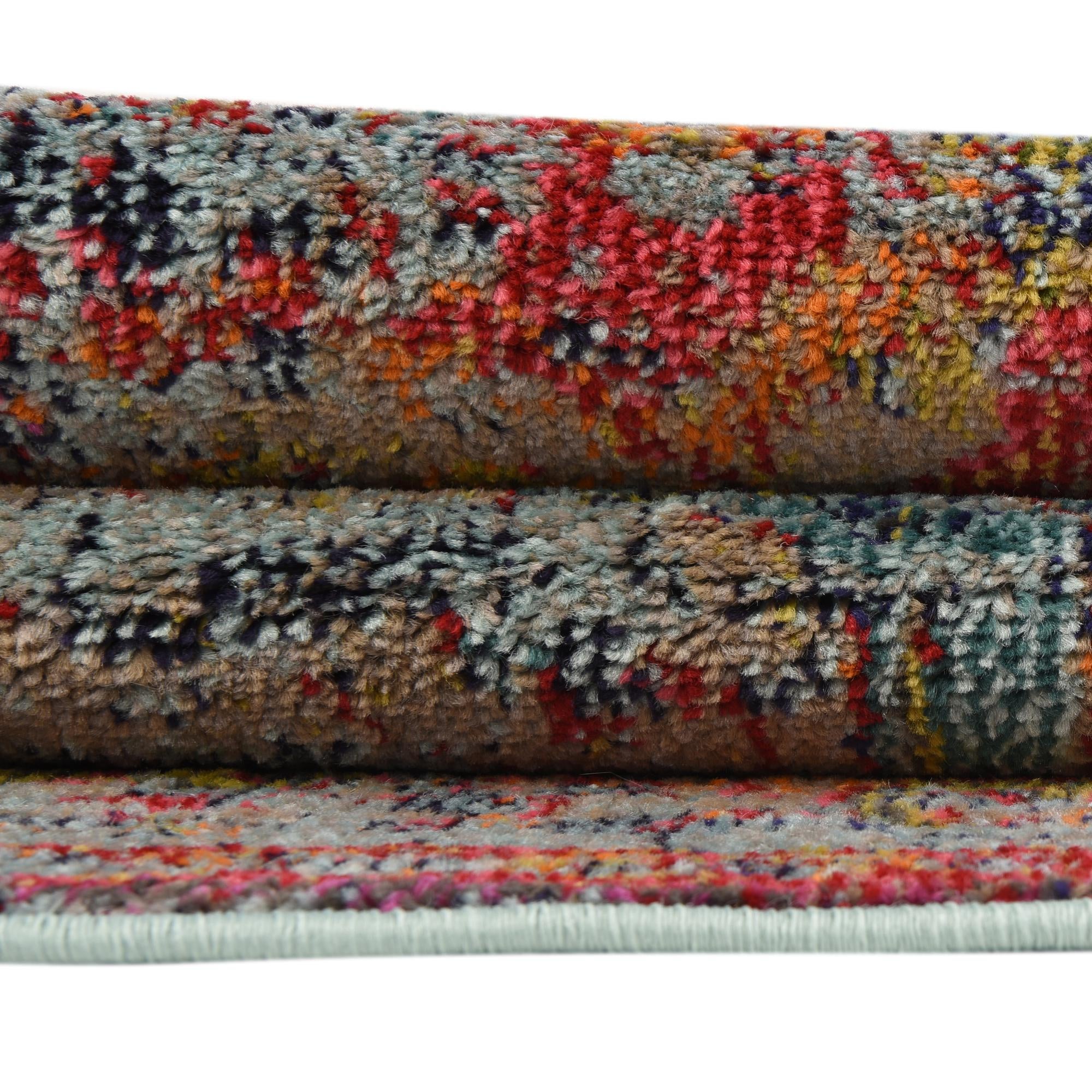 2' 7 x 10' Washable Carnevale Runner Rug