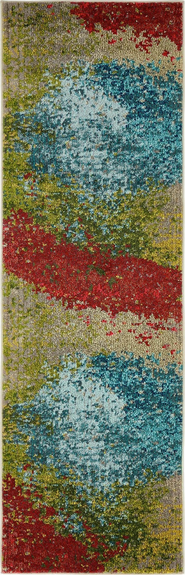 2' 2 x 6' 9  Washable Casablanca Runner Rug