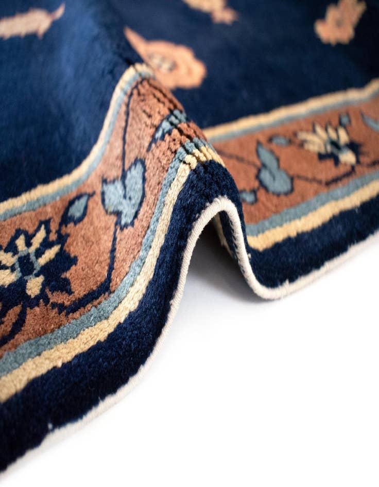 Detail image of 2' 9 x 13'  Hand Knotted China Peking Runner Rug