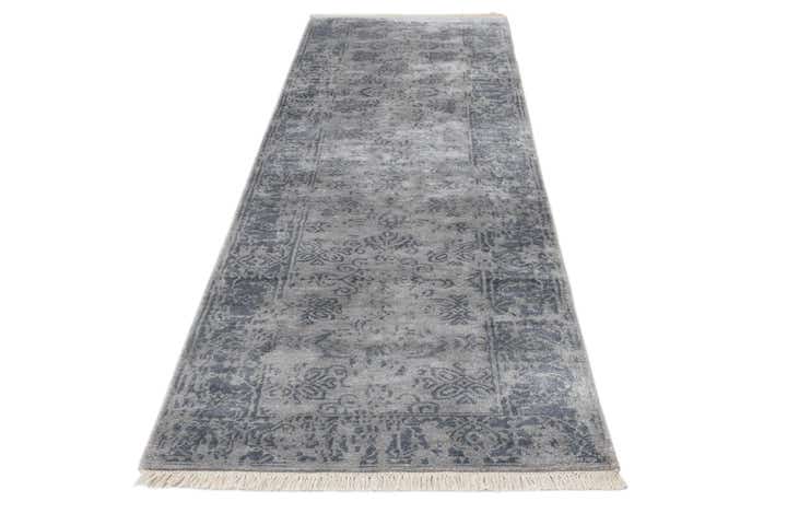 2' 7 x 9' 7 Hand Knotted Darya Wool Runner Rug