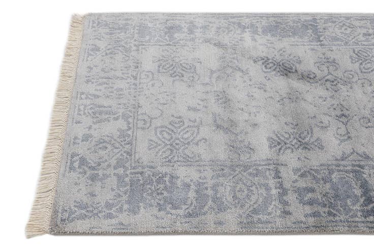 Detail image of 2' 7 x 9' 7 Hand Knotted Darya Wool Runner Rug