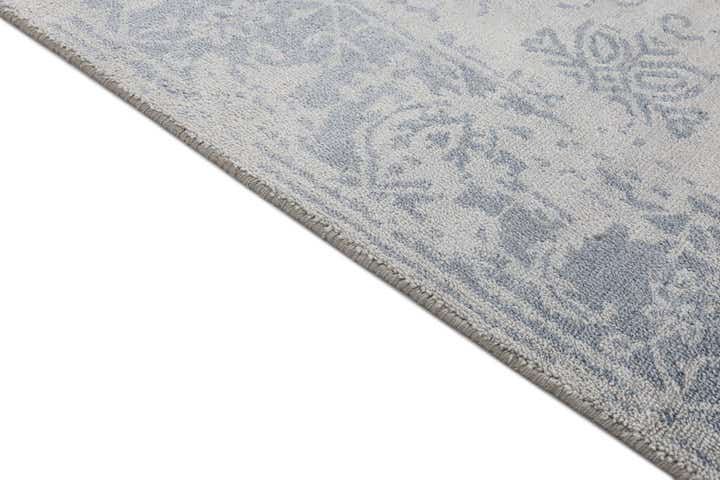 2' 7 x 9' 7 Hand Knotted Darya Wool Runner Rug