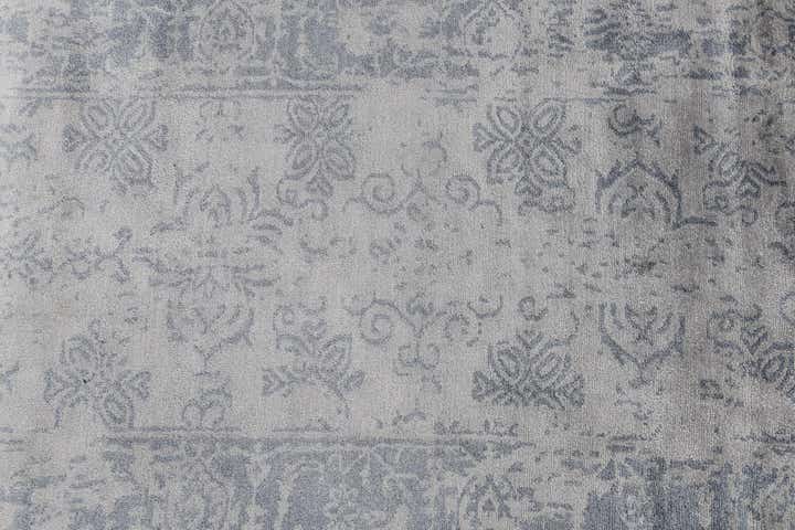 2' 7 x 9' 7 Hand Knotted Darya Wool Runner Rug