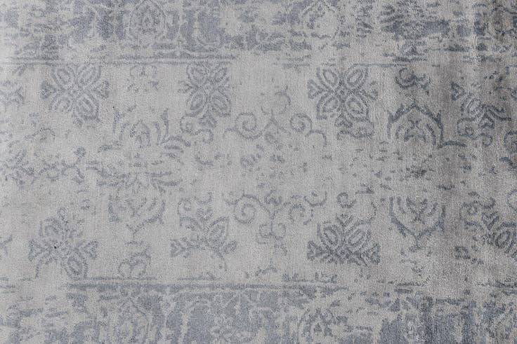 Detail image of 2' 7 x 9' 7 Hand Knotted Darya Wool Runner Rug
