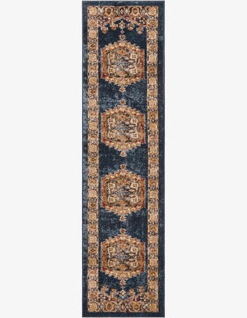 Blue Eden Runner Rug