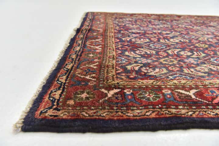 3' 5 x 10' Hand Knotted Farahan Persian Wool Runner Rug