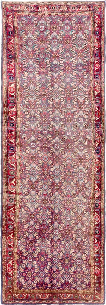 3' 5 x 10' Hand Knotted Farahan Persian Wool Runner Rug