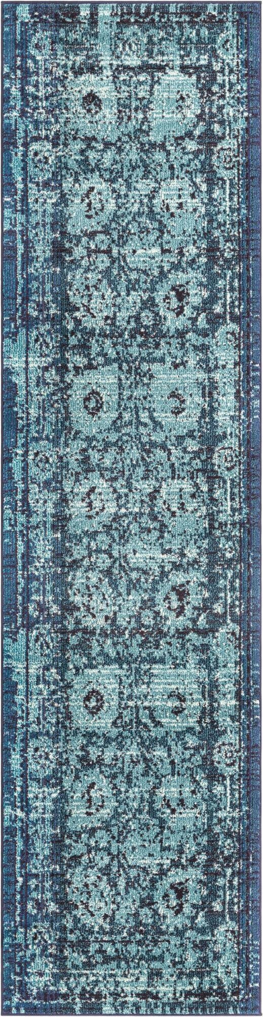 2' 7 x 10' Washable Fleur Runner Rug