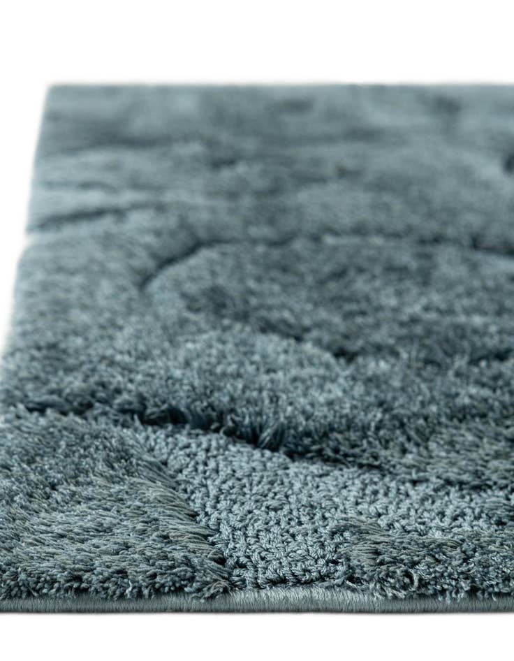 Detail image of 2' 7 x 10' Floral Shag Runner Rug