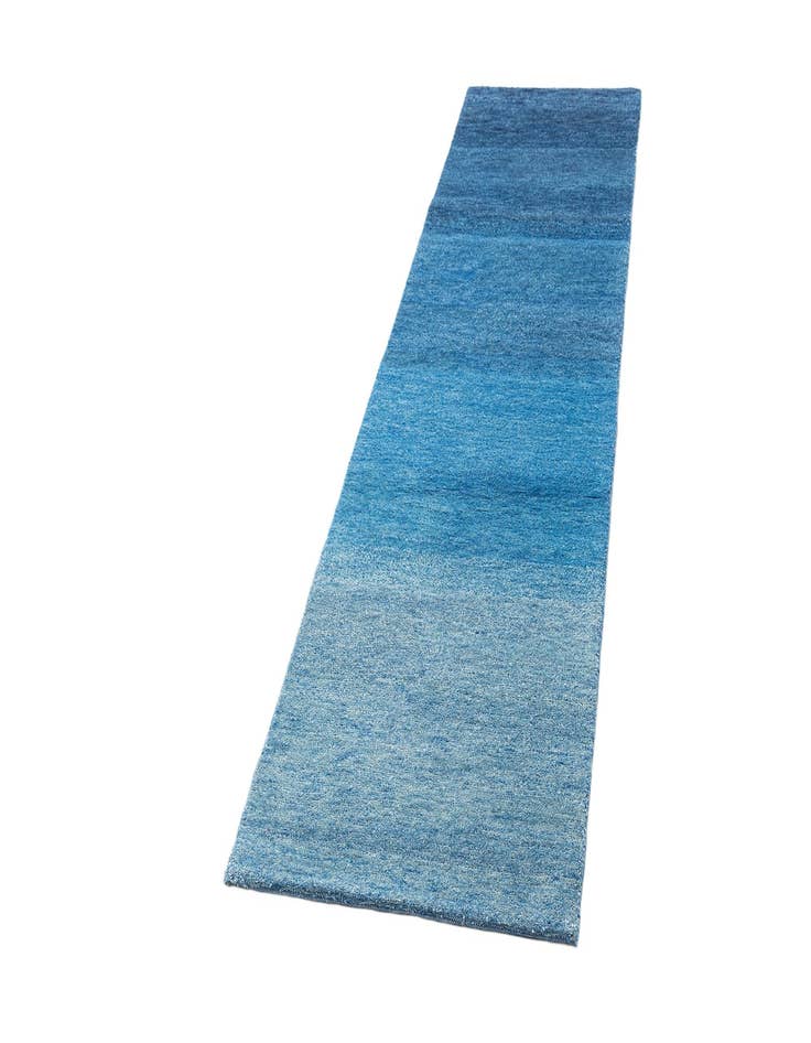 Detail image of 2' 9 x 9' 10  Hand Knotted Gabbeh Wool Runner Rug