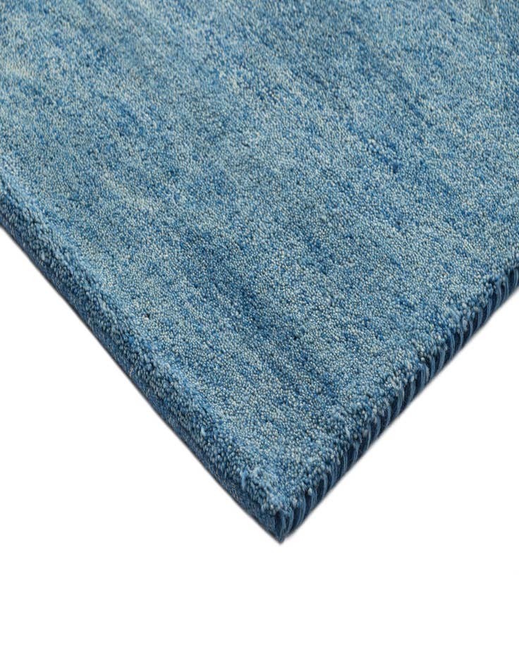 Detail image of 2' 8 x 9' 10 Hand Knotted Gabbeh Wool Runner Rug