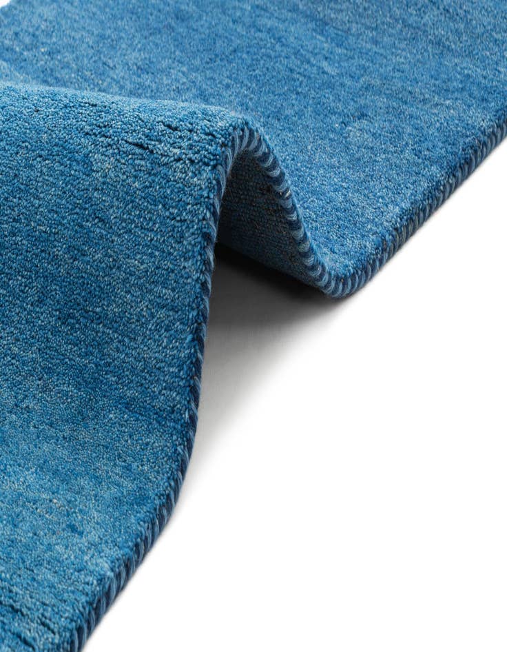 Detail image of 2' 8 x 9' 10 Hand Knotted Gabbeh Wool Runner Rug