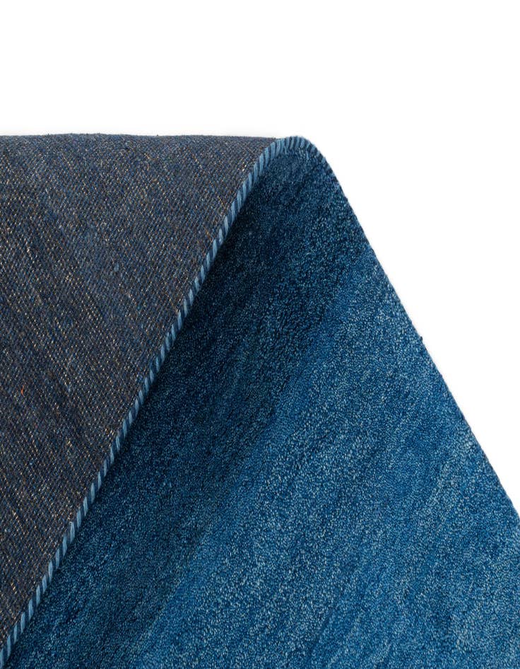 Detail image of 2' 8 x 9' 10 Hand Knotted Gabbeh Wool Runner Rug