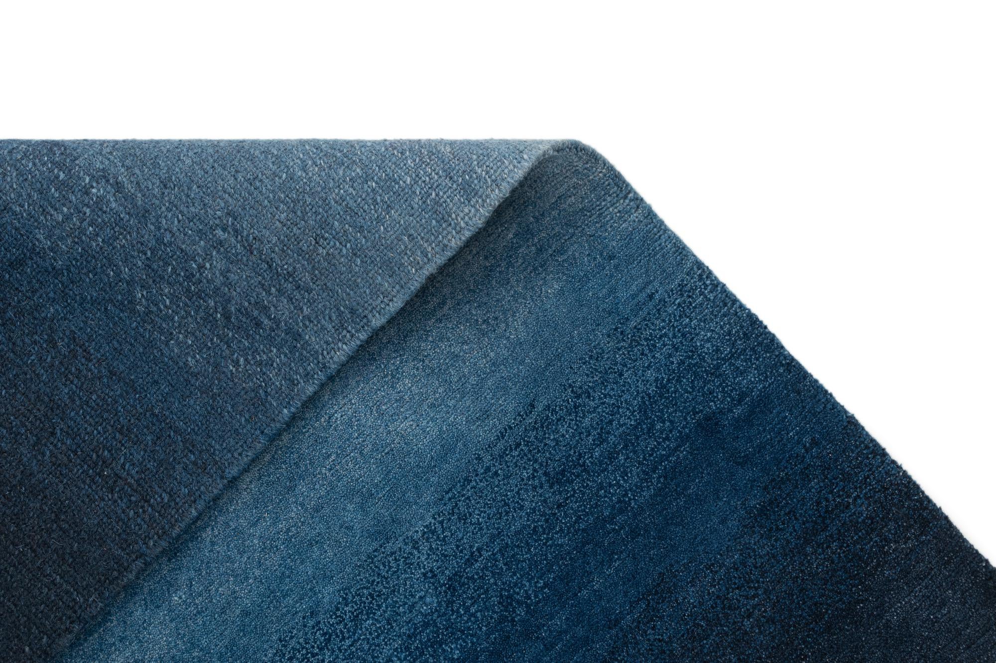 2' 4 x 4' 6 Hand Knotted Gabbeh Wool Runner Rug