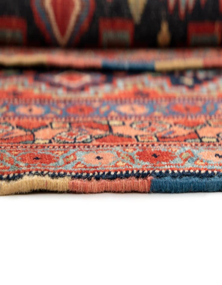 Detail image of 2' 9 x 6'  Hand Knotted Ghashghai Persian Runner Rug